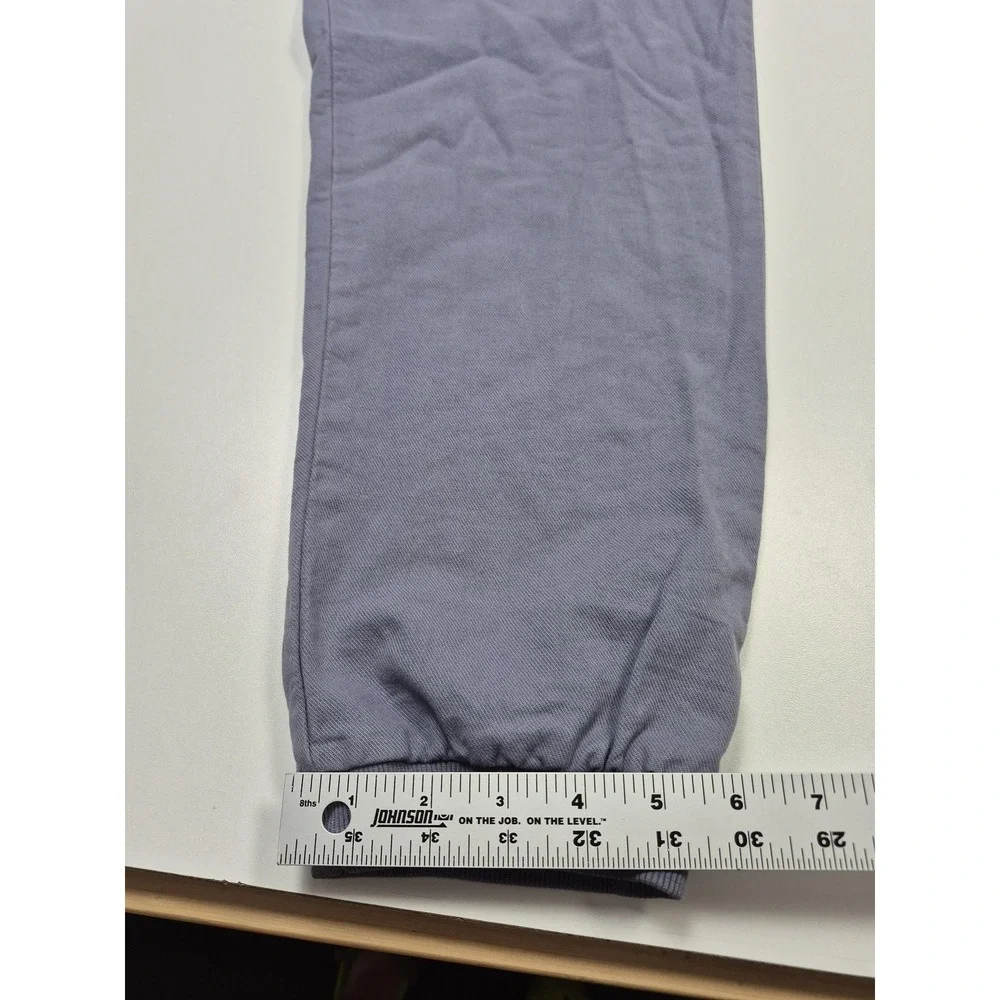 Crazy Shirts Canton Pant Sweatpants Mens 36x32 Blue Cotton Elastic Waist Casual